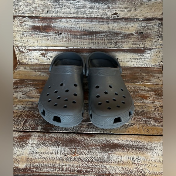 CROCS Other - Gray Crocs Men’s 7 Women’s 9